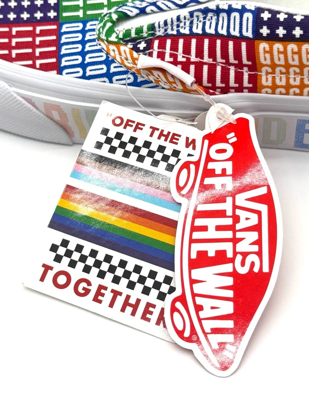 Women's Vans Classic Slip-On Vans LGBTQ 🌈